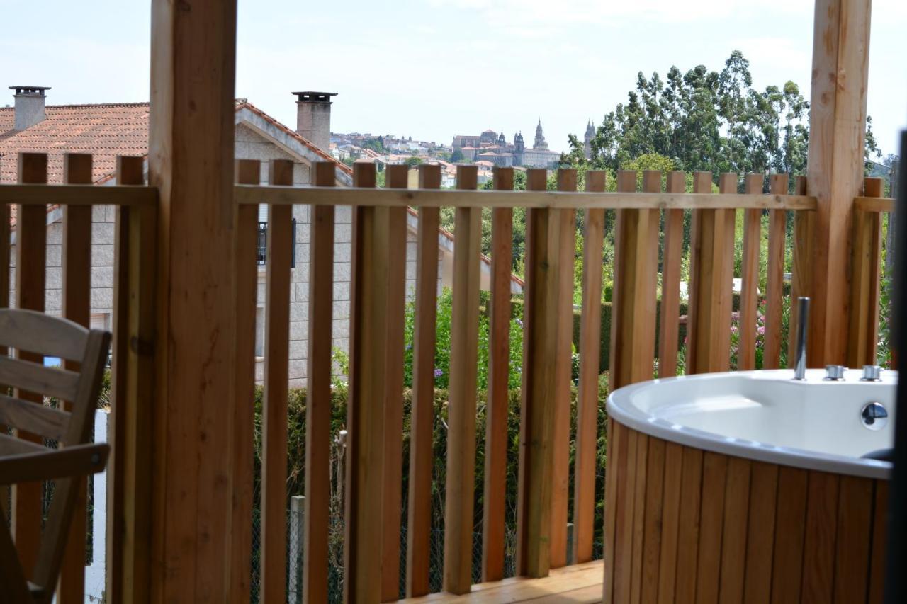 Cabanas Compostela - Cabana La Catedral Con Banera De Hidromasaje Santiago de Compostela Eksteriør billede